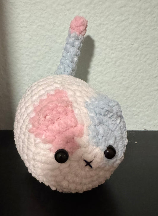 Cotton candy cat