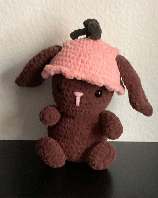 Bunny with a carrot hat
