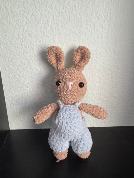 Bunny with overalls