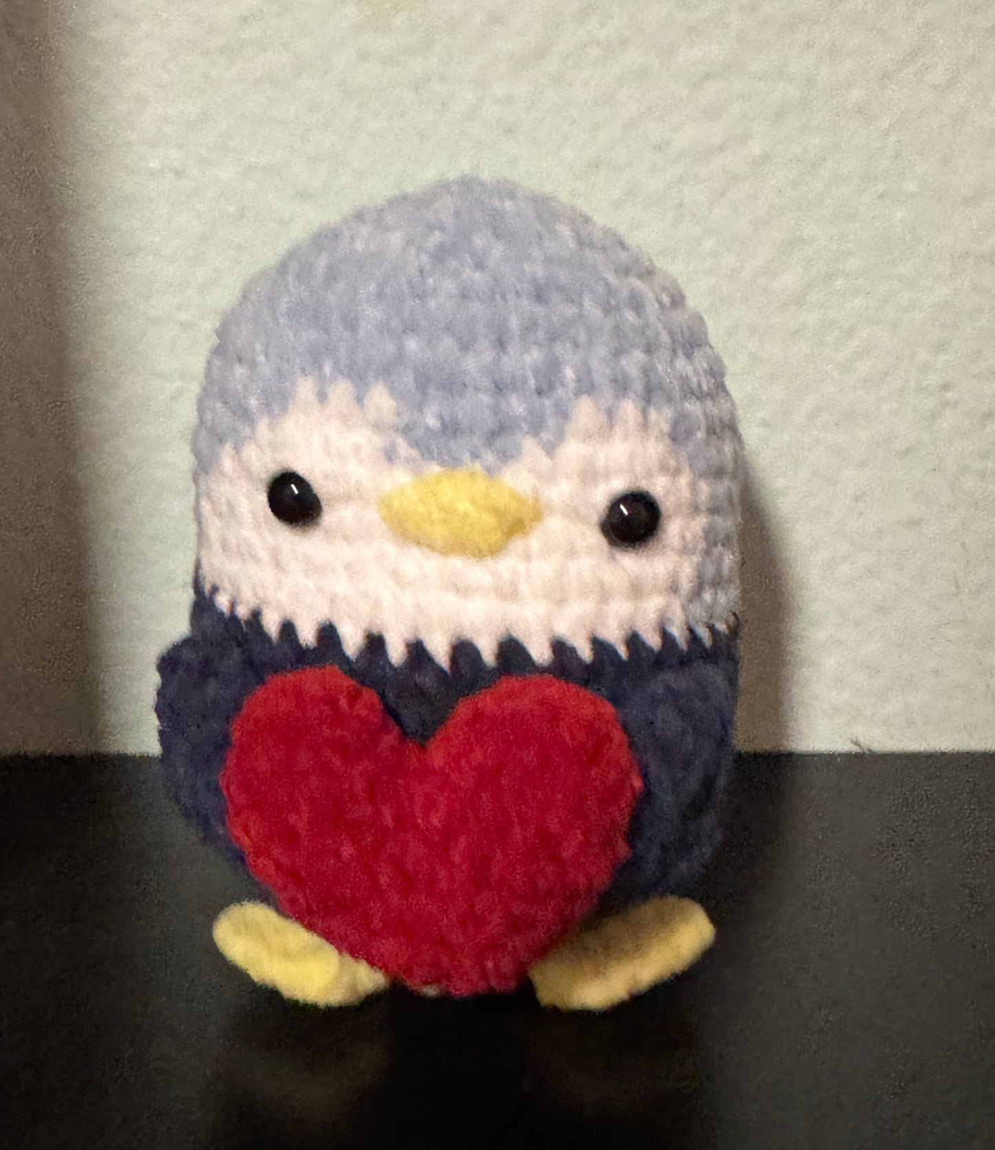 Penguin with a heart